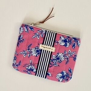 Handmade Makeup‎ Bag Cosmetic Pouch Floral Zipper Travel